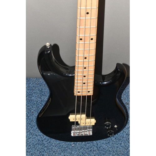 444 - A VOX STANDARD BASS ELECTRIC GUITAR, made in Japan, black finish, serial number 1120418 (1) (Conditi... 