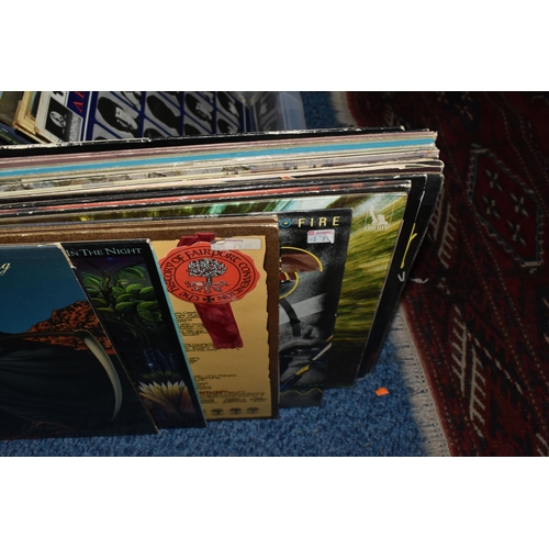 445 - A BOX OF RECORDS, to include The Beatles: Revolver PMC 7009 XEX 606-2, Sgt. Pepper's Lonely Hearts C... 