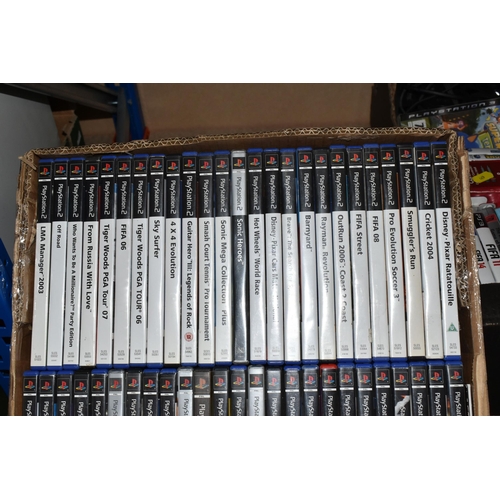 469 - TWO BOXES PLAYSTATION 3, ACCESORIES AND GAMES, included PlayStation console, five controllers, thirt... 