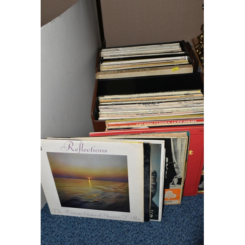 471 - TWO CASES OF LPS, to include easy listening, waltz music, jazz, guitar etc. (sd/af), (2)