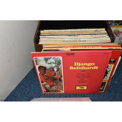 471 - TWO CASES OF LPS, to include easy listening, waltz music, jazz, guitar etc. (sd/af), (2)