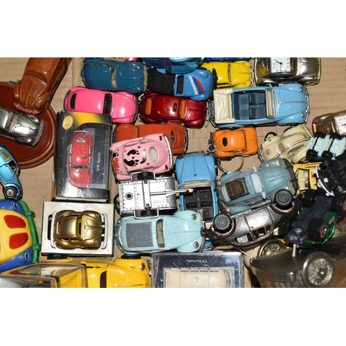 480 - THREE BOXES AND LOOSE ASSORTED NOVELTY CAR THEMED ITEMS to include three of ceramic tealight holders... 