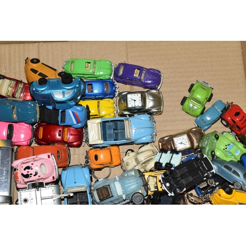 480 - THREE BOXES AND LOOSE ASSORTED NOVELTY CAR THEMED ITEMS to include three of ceramic tealight holders... 