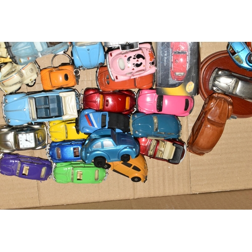 480 - THREE BOXES AND LOOSE ASSORTED NOVELTY CAR THEMED ITEMS to include three of ceramic tealight holders... 