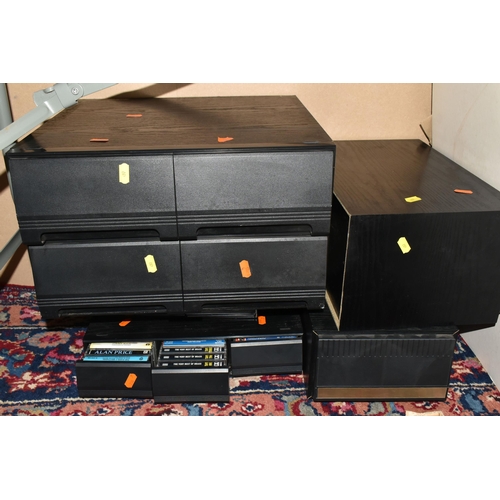 497 - ONE BOX AND LOOSE CDS AND CASED CASETTE TAPES to include a large quantity of assorted country compil... 