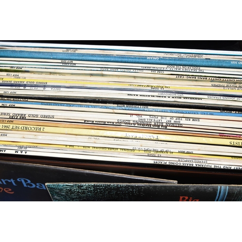 533 - TWO CASES OF LPS to include approximately fifty records comprising assorted ballroom records, niche ... 