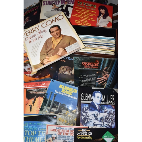 533 - TWO CASES OF LPS to include approximately fifty records comprising assorted ballroom records, niche ... 