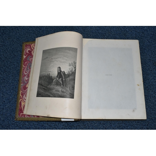 335 - LONDON, A PILGRIMAGE' BY GUSTAVE DORÉ AND BLANCHARD JERROLD, Grant & Co 1872, leather bound with gil... 