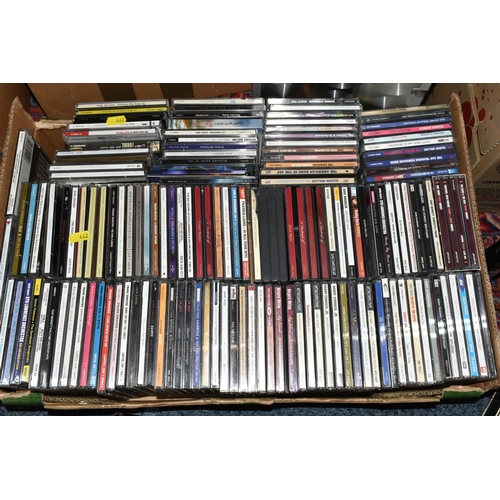 442 - THREE BOXES AND LOOSE BOOKS, LPS AND CDS,  to include seven volumes of Peoples of All Nations by J.A... 