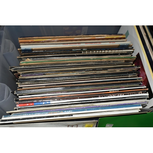 579 - TWO BOXES OF RECORDS, 12'' singles by artists to include Michael Jackson, Kylie Minogue, Belinda Car... 