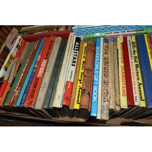 584 - FOUR BOXES AND LOOSE BOOKS AND BOOK SHELF, to include a small wooden book shelf, height 23cm x lengt... 