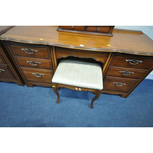 1248 - A PIERRE FONTAINE COLLECTION FOUR PIECE BEDROOM SUITE, comprising a dressing table with seven drawer... 