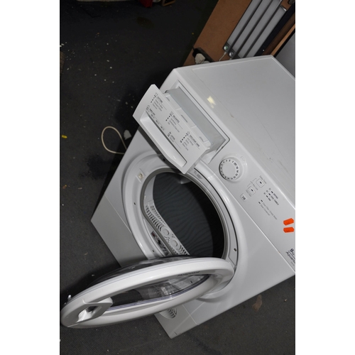 1053 - A HOTPOINT TCFS93 9KG CONDENSOR DRYER width 60cm depth 60cm height 84cm (PAT pass and working)