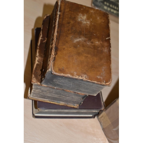 552 - THREE BOXES OF ANTIQUARIAN BOOKS AND EPHEMERA, featuring a large collection of the Victorian publica... 