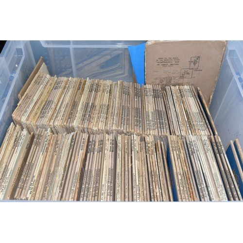 568 - FOUR BOXES OF ORDNANCE SURVEY MAPS, to include a quantity of 2.5'' 1:25000 scale maps, with some qua... 