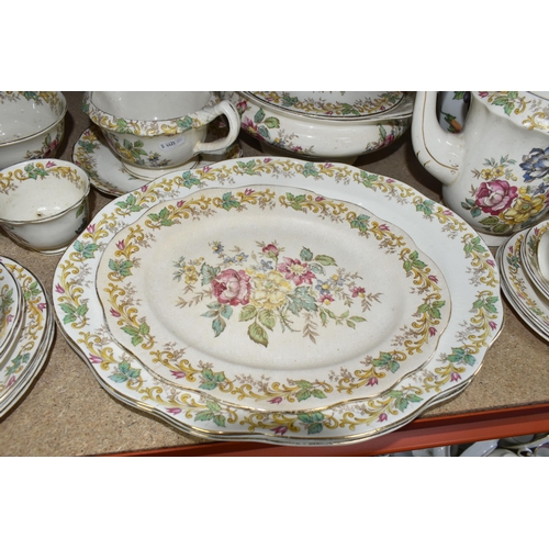 356 - A GROUP OF ROSENTHAL AND JAMES KENT REGENCY PATTERNED DINNER AND TEA WARE to include a quantity of J... 