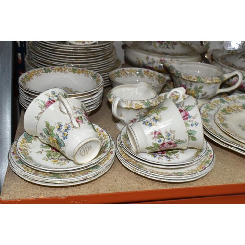 356 - A GROUP OF ROSENTHAL AND JAMES KENT REGENCY PATTERNED DINNER AND TEA WARE to include a quantity of J... 