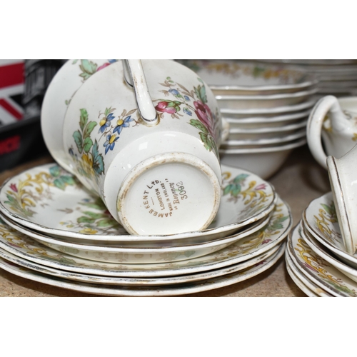 356 - A GROUP OF ROSENTHAL AND JAMES KENT REGENCY PATTERNED DINNER AND TEA WARE to include a quantity of J... 