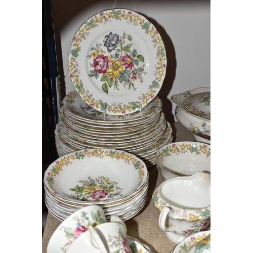 356 - A GROUP OF ROSENTHAL AND JAMES KENT REGENCY PATTERNED DINNER AND TEA WARE to include a quantity of J... 