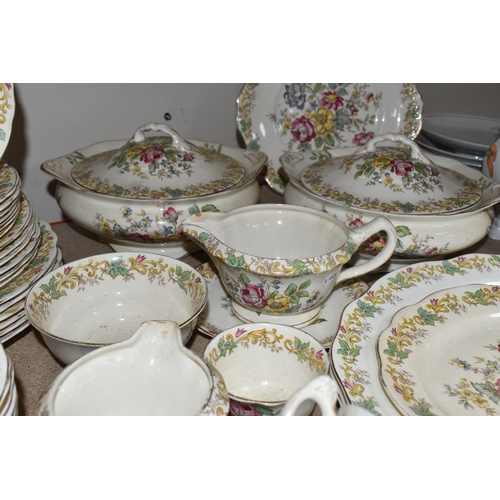 356 - A GROUP OF ROSENTHAL AND JAMES KENT REGENCY PATTERNED DINNER AND TEA WARE to include a quantity of J... 