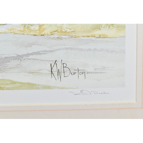 390 - A LARGE GROUP OF LIMITED EDITION MOUNTED PRINTS BY K W BURTON, ERIC STURGEON, AND DARREN BAKER, to i... 