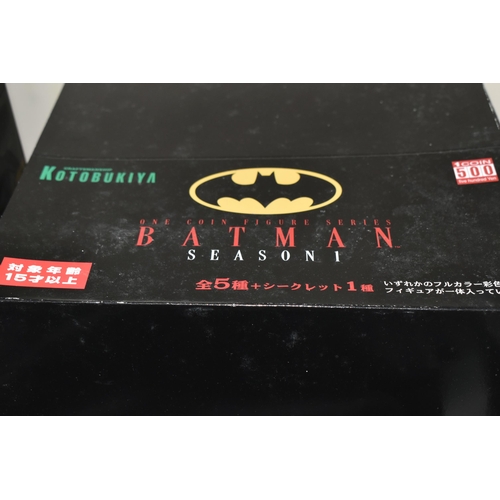 418 - A BOXED KOTOBUKIYA ARTFX+ JUSTICE LEAGUE BATMAN 1/10 SCALE PRE-PAINTED FIGURE, still sealed in origi... 