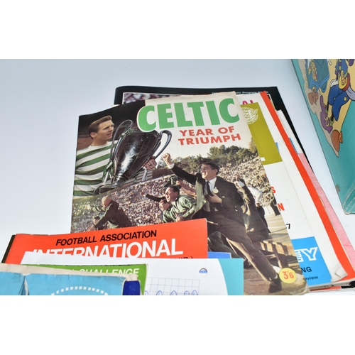 429 - A QUANTITY OF ASSORTED FOOTBALL PROGRAMMES, many are Internationals, Cup Semi Finals/Finals and Euro... 