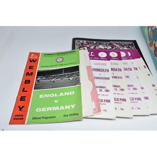 429 - A QUANTITY OF ASSORTED FOOTBALL PROGRAMMES, many are Internationals, Cup Semi Finals/Finals and Euro... 