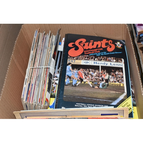 452 - A QUANTITY OF 1960S AND 1970S FOOTBALL PROGRAMMES, good selection of English and Welsh teams and inc... 