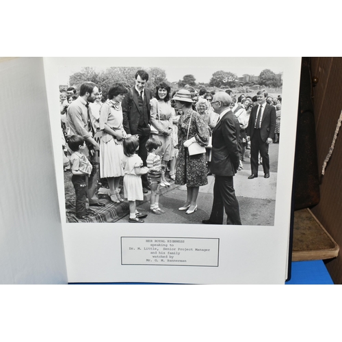 454 - ONE BOX OF EPHEMERA containing an electric collection of Scrapbooks, Photograph Albums, a Postcard A... 