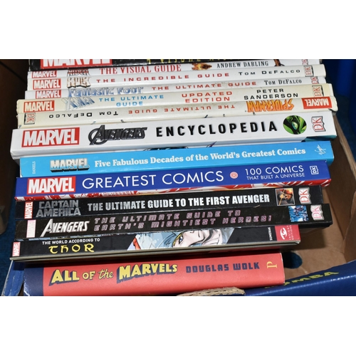 455 - A READERS COLLECTION OF DK's MARVEL HARDBACK BOOKS , to include Marvel Avengers Encyclopaedia, Marve... 