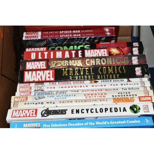 455 - A READERS COLLECTION OF DK's MARVEL HARDBACK BOOKS , to include Marvel Avengers Encyclopaedia, Marve... 