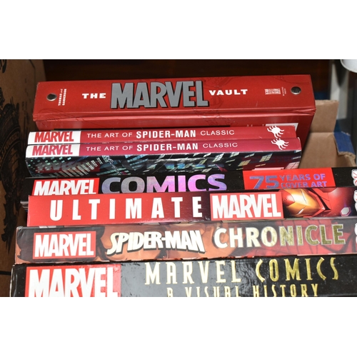 455 - A READERS COLLECTION OF DK's MARVEL HARDBACK BOOKS , to include Marvel Avengers Encyclopaedia, Marve... 