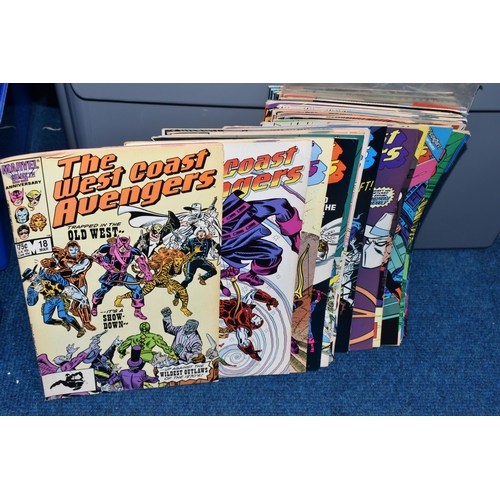 456 - FOUR BOXES OF MARVEL COMICS, includes numerous Amazing Spider-Man, X-Men, Fantastic Four, Avengers, ... 