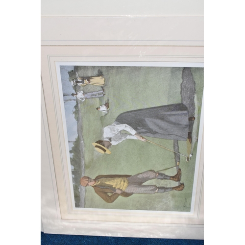 462 - A LARGE GROUP OF MOUNTED PRINTS to include two limited edition Darren Baker (British 1976) prints 'B... 