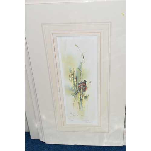 462 - A LARGE GROUP OF MOUNTED PRINTS to include two limited edition Darren Baker (British 1976) prints 'B... 