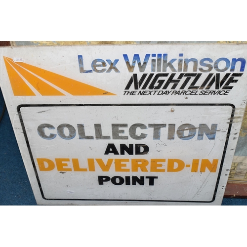 465 - A WOODEN FRAMED AND GLAZED WALL MOUTED LEX WILKINSON TOTAL DISTRIBUTION SERVICES ROAD MAP OF THE BRI... 