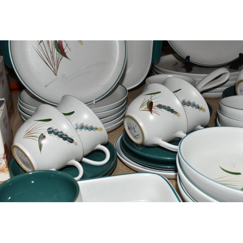 472 - SIXTY SEVEN PIECES OF DENBY DINNER WARES, comprising a forty seven piece 'Greenwheat' pattern dinner... 