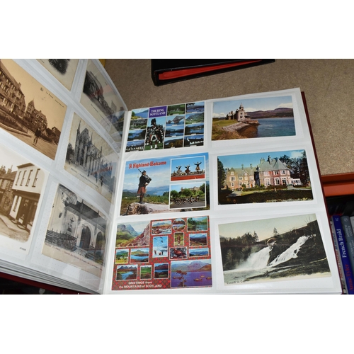 504 - Three Albums of Postcards containing approximately 320 miscellaneous examples from the early to late... 