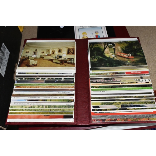 504 - Three Albums of Postcards containing approximately 320 miscellaneous examples from the early to late... 