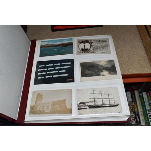 504 - Three Albums of Postcards containing approximately 320 miscellaneous examples from the early to late... 