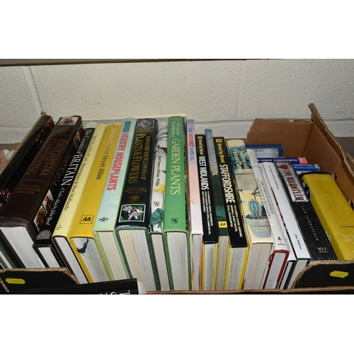 529 - TWO BOXES OF BOOKS, to include over fifty titles in mainly hardback format, to include several books... 