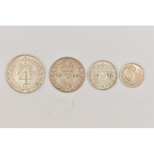 146 - A SET OF GEORGE V  MAUNDY COINS 1923 4d-1d