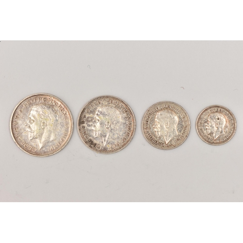 152 - A SET OF GEORGE V MAUNDY COINS  1931 4d-1d