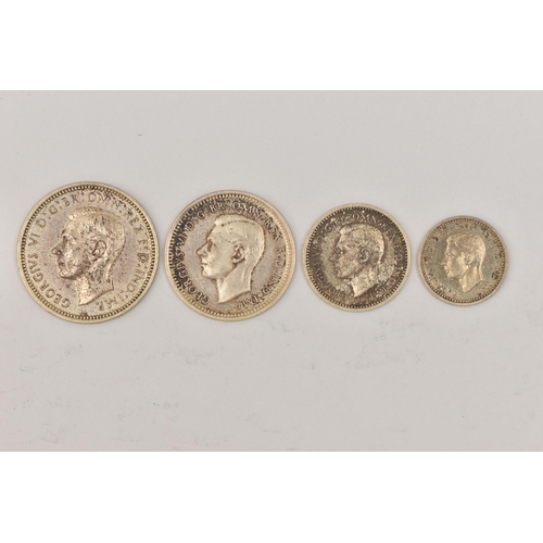 161 - A SET OF GEORGE VI MAUNDY COINS  1940 4d-1d