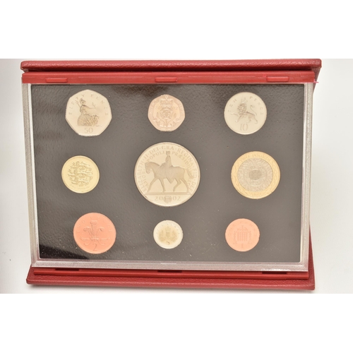 137 - A CASED DISPLAY OF 2002 QUEEN & QUEEN MOTHER ROYALTY CROWN COINS, to include (13) silver & silver pr... 