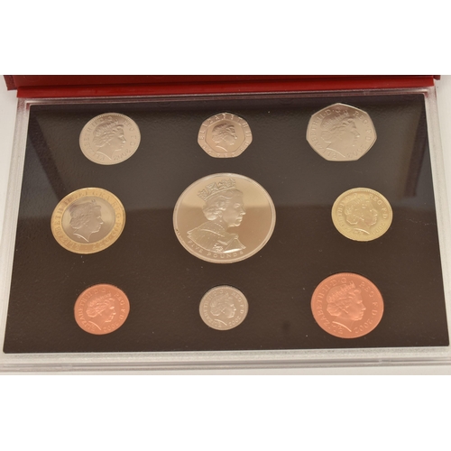 137 - A CASED DISPLAY OF 2002 QUEEN & QUEEN MOTHER ROYALTY CROWN COINS, to include (13) silver & silver pr... 