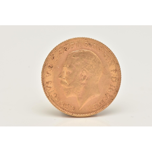 193 - A GOLD HALF SOVEREIGN COIN EDWARD VII, dated 1906, 22ct gold, 19.30mm diameter, 3.98 grams