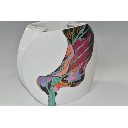 306 - A ROSENTHAL STUDIO LINE VASE, a 1980's Taurus vase, design by Brigitte Doege and Jan Van Der Vaart, ... 