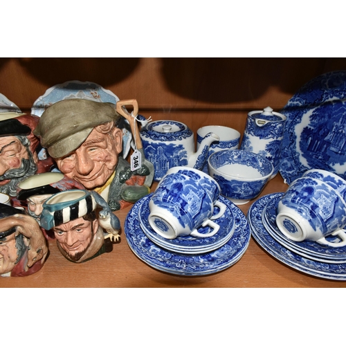 346 - A GROUP OF CERAMICS, to include four Royal Doulton Brambly Hedge Spring, Summer, Autumn and Winter p... 